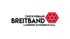 Zweckverband Breitband Landkreis Schwäbisch Hall Logo mit rotem Hexagon aus Kreisen.